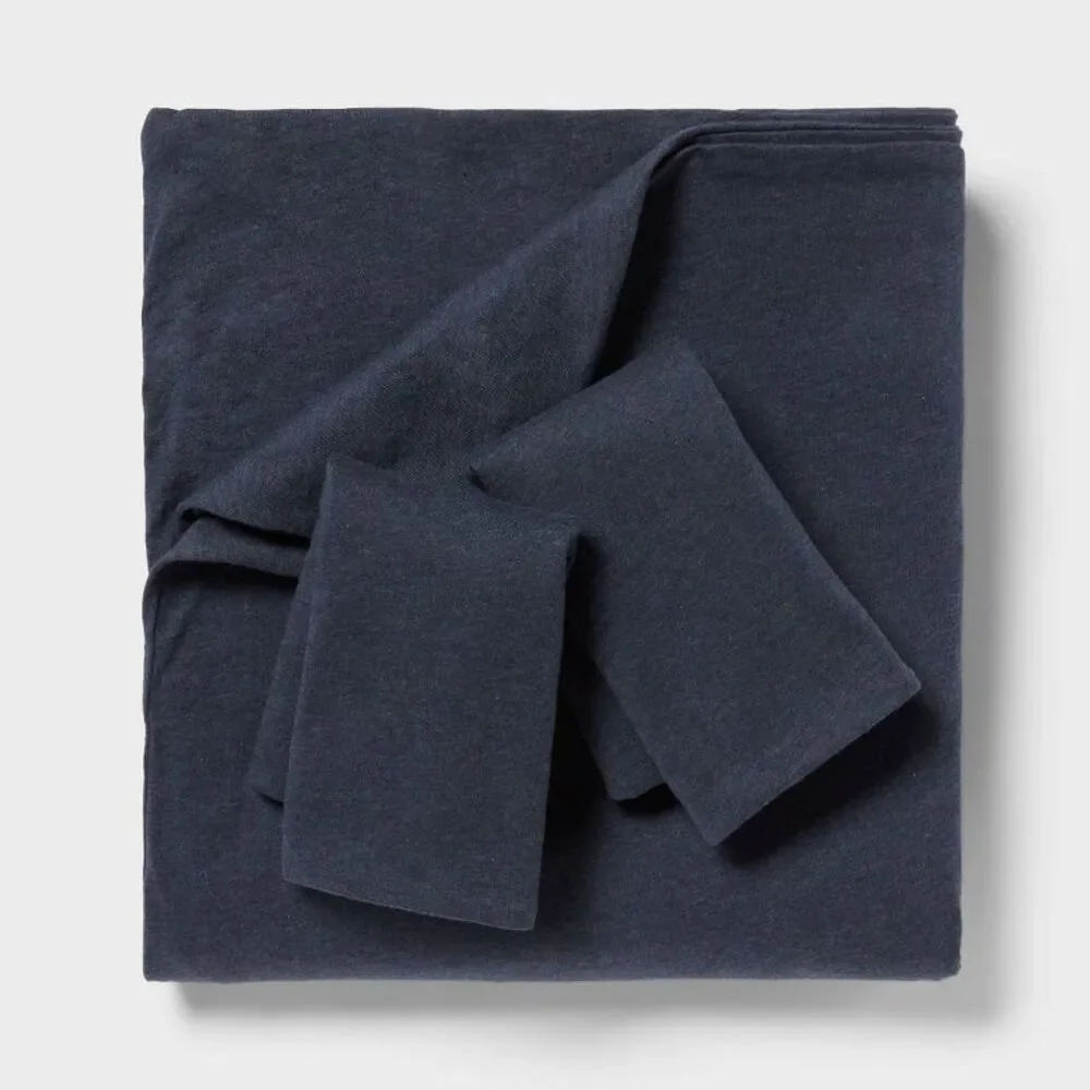 Threshold jersey duvet